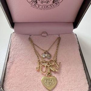 Juicy Couture Triple Strand Necklace